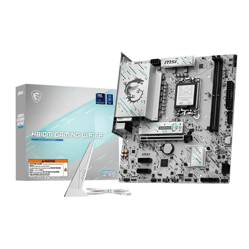 MSI H810M Gaming WIFI6E LGA 1851 mATX Motherboard (H810M GAMING WIFI6E)