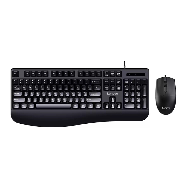 Lenovo MK16 Wired USB Keyboard and Mouse Combo (KM-MK16)