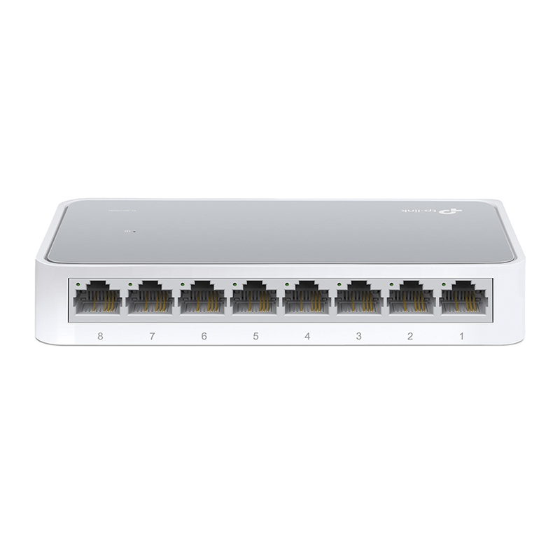 TP-Link 8 Port 10/100M Mini Desktop Switch - UN/12.40 (TL-SF1008D UN/12.40)