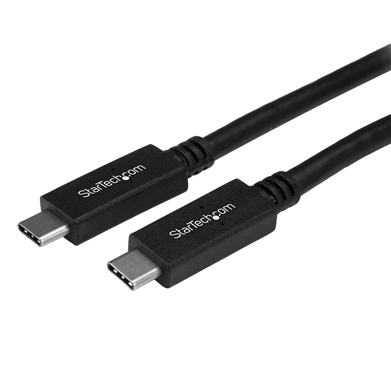 StarTech USB C to USB C Cable USB3.0 Thunderbolt 3 Compatible - 1m (USB315CC1M)