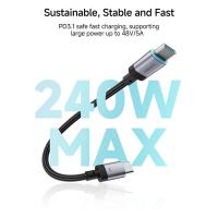 USB-Cables-CUKTECH-Braided-USB-Type-C-to-USB-Type-C-Magnetic-Cable-Black-15cm-CUK-CTC615SFCNBK-2