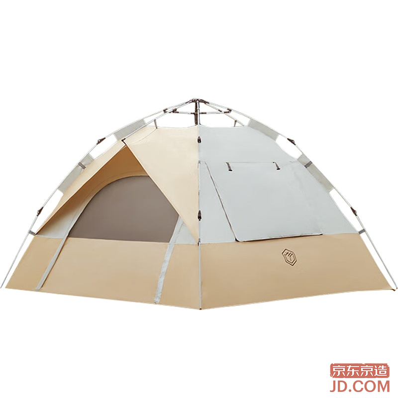 JD Park Quick Open Tent 4㎡ Outdoor Camping Tent Automatic Fold 3-4 Persons Space Sunproof Windproof