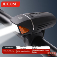 JD Little Shark Bike Front Light Riding Light Night Light Bicycle Lamp 350 Lumens Waterproof