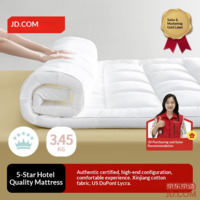 JD Class A Baby & Mom 5-Star Hotel Antibacterial Mattress Quilt, Down Alternative Non-slip Soft Pad 1.8m