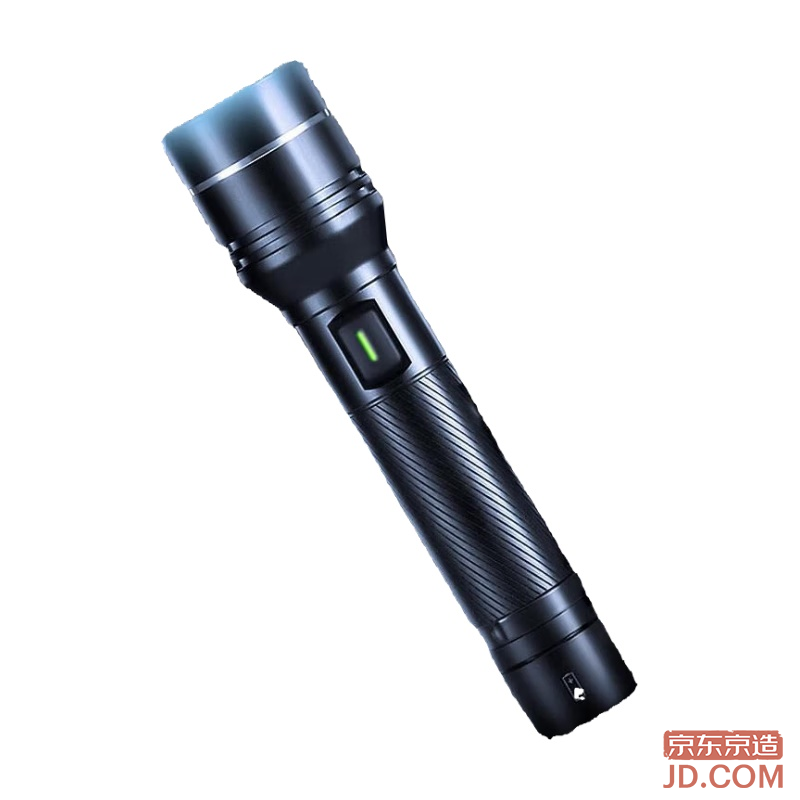 JD High Lumen Zoomable Flashlight 1000 Lumens Long Battery Outdoor Survival Rechargeable Multifunction Portable