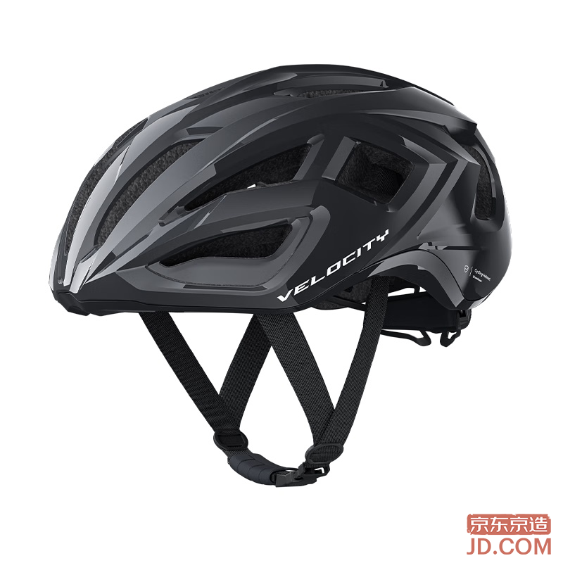 JD Bicycle Helmet Integrated Breathable Coolmax Liner MTB Road Bike Helmet ZX27 Black