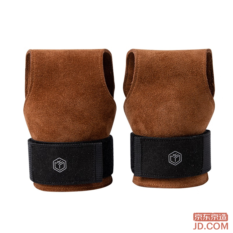 JD Deadlift Straps Pull-Up Fitness Grip Straps, Leather Palm Protector, Barbell Dumbbell Training Wrist Support