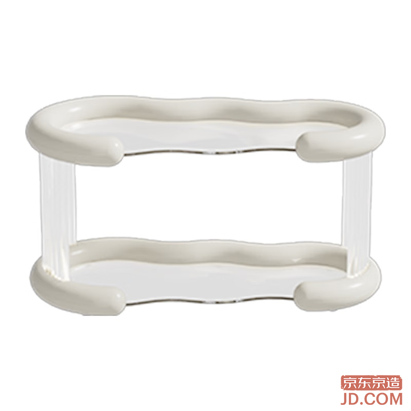 JD Anti-Gravity Space Aluminum Square Basket No-Drill Bathroom Shelf Wall-Mounted Storage