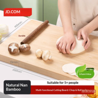 JD Cutting Board, Dough Board, Bamboo Double-sided, 60*40*1.9cm
