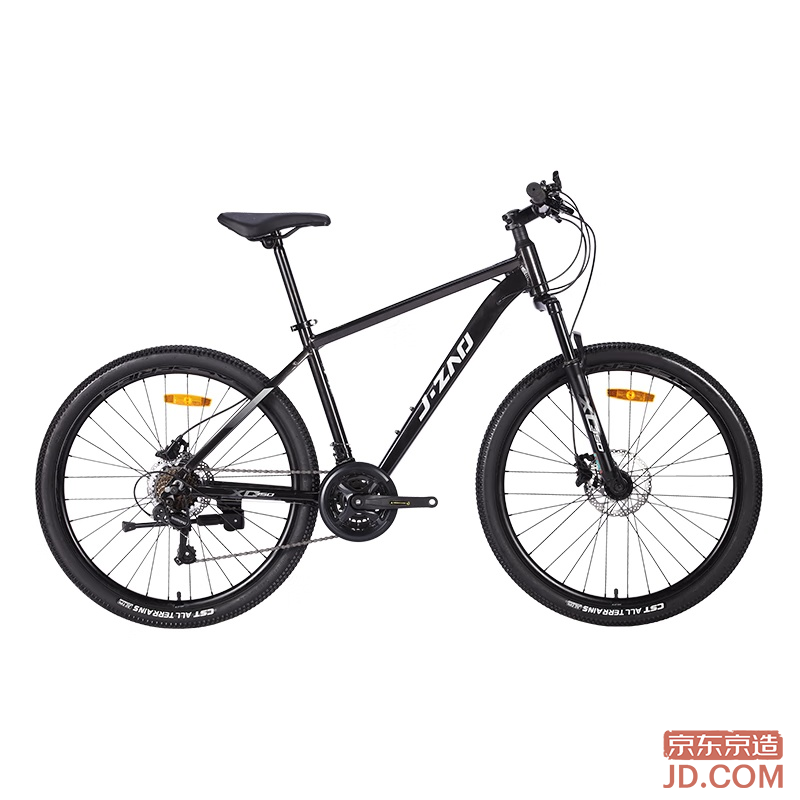 JD XC350 Mountain Bike Aluminum Alloy Shimano 21 Speed Hydraulic Disc Brake Adult Student 17 inch Onyx Black