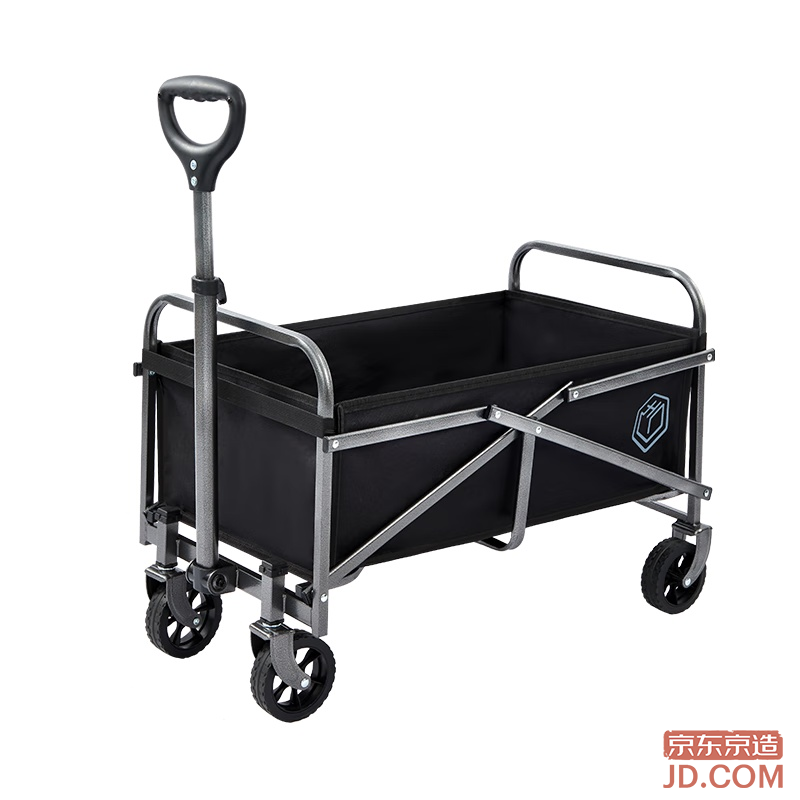 JD Outdoor Camping Mini Folding Cart Storage Site Trolley Trailer Picnic Stand Travel Gear