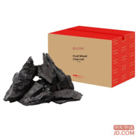 JD Fruit Wood Charcoal Easy Burn BBQ Charcoal Carbon Fire Grilled Meat Barbecue Charcoal 6 lbs