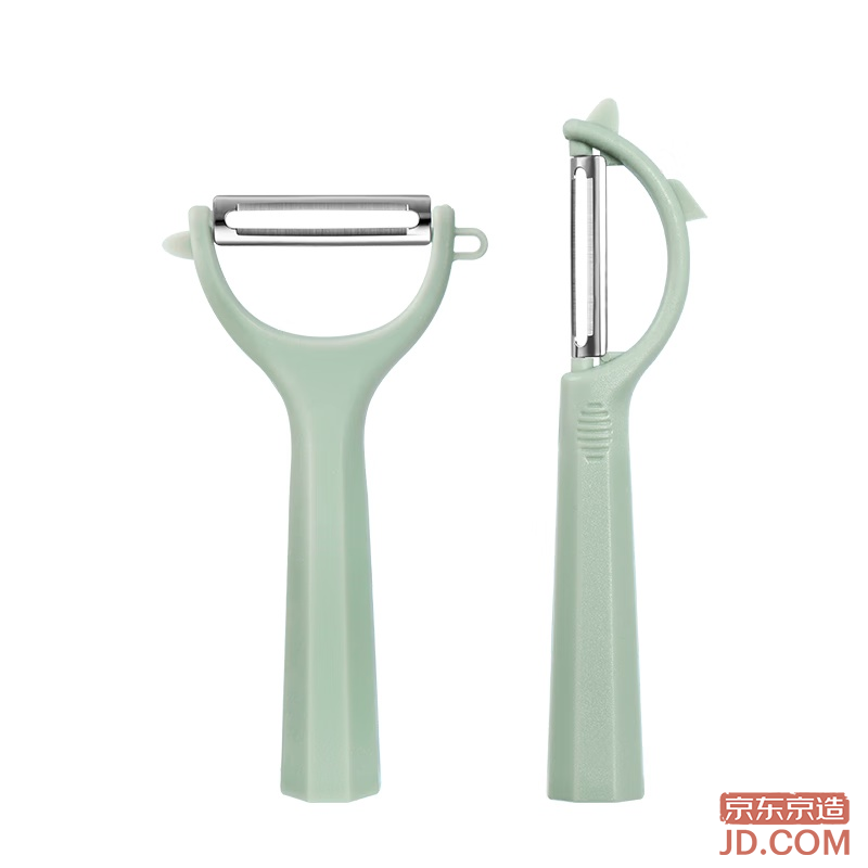 JD Stainless Steel Peeler Set Vegetable Fruit Peeler Skin Remover [P Type + Y Type]