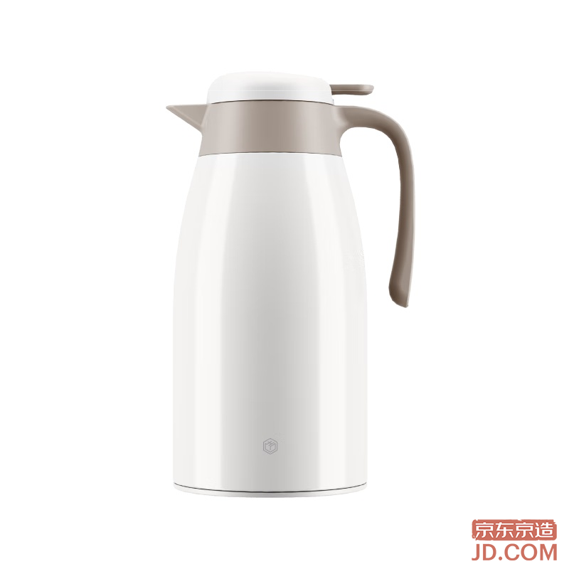 JD Household Thermal Insulated Jug with Glass Liner, Hot Water Bottle, Office Thermal Bottle, 1600ml