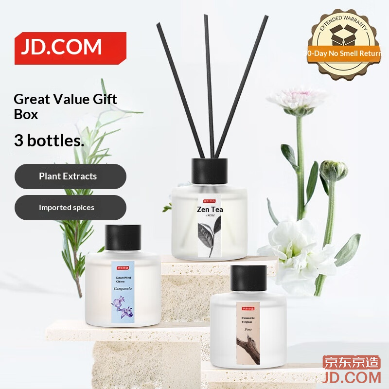 JD Wandering Wilderness Series Car and Home Scent Diffuser, Flameless, Birthday Gift