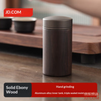 JD Tea Container Portable Sealed Storage Travel Moisture-proof Tea Storage Canister 150ml