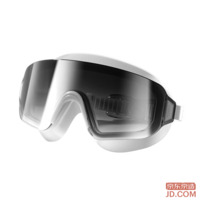 JD Large Frame Swimming Goggles HD Anti-Fog Frameless Butterfly Buckle Swim Gear for Adults Gradient