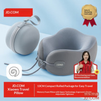 JD Little Snail Travel Pillow Aerospace Memory Foam U-Shaped Neck Pillow Portable Storage Design