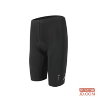 JD Men's Cycling Shorts with Tech Padding for Road Bikes, Black M