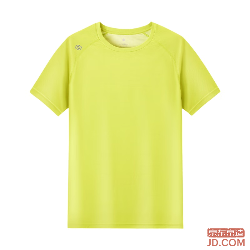 JD [100 Ultra-light Quick-dry] Sports T-shirt Summer Outdoor Running Fitness Short Sleeve Men Phantom Green 2.0 2XL