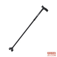 JD Aluminum Alloy Elderly Walking Stick, Four-Legged, Stable Anti-Slip Walking Cane, Lightweight and Portable