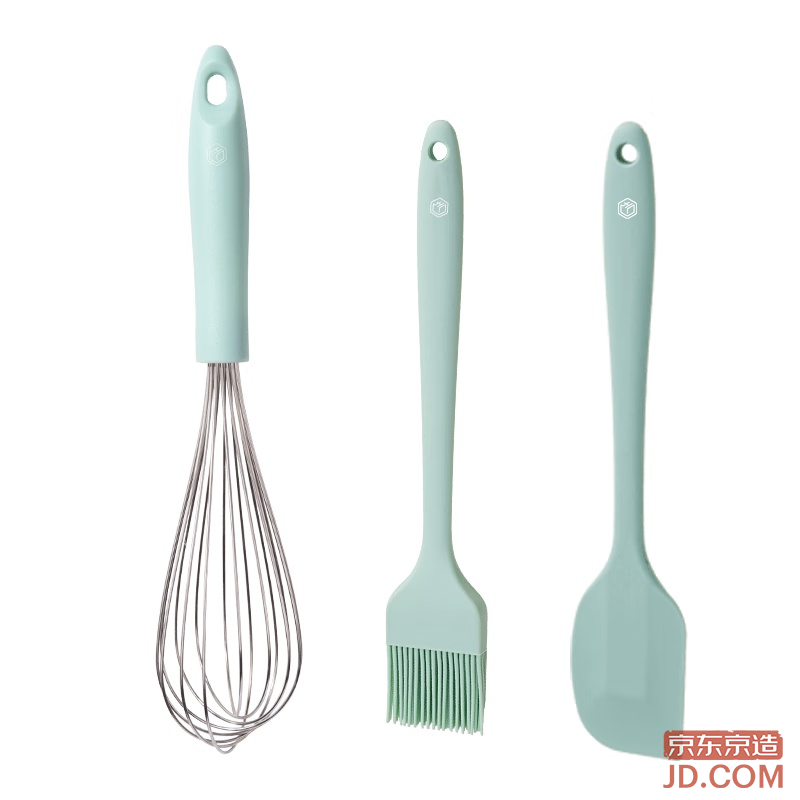 JD Silicone Scraper, Oil Brush, Whisk Food-grade Baking Set