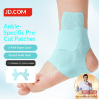 JD Pre-cut Muscle Tape Ankle Support Elastic Bandage Sports Running Protective Adhesive