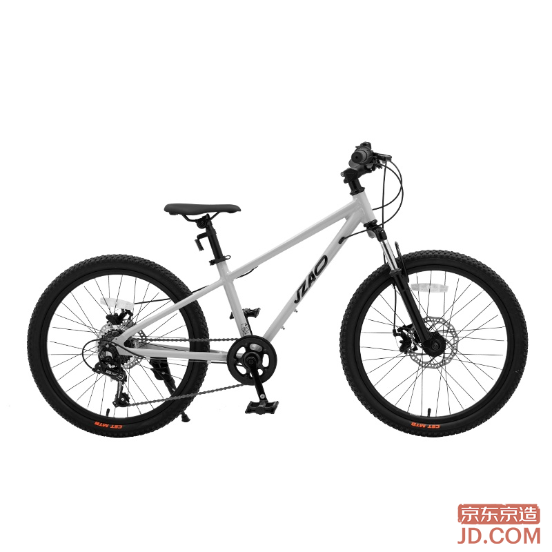JD Spirit Mountain Bike JD Exclusive 8-12-13 Year Children Student Gear 22-inch, Dove Gray