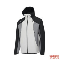 JD Outdoor Windproof Breathable Anti-static Waterproof Durable Wind Shield Softshell Jacket Men Panda Color 2XL