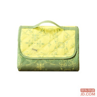 JD Forbidden City Collab Outdoor Picnic Mat, Ultrasound Washable Camping Mat, Peach Blossom Jade Deer 200*200cm